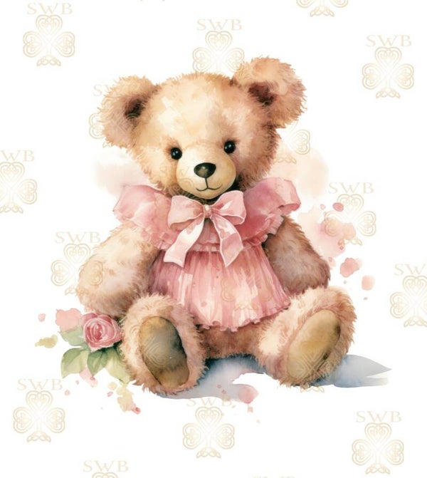 DTF or UVDTF Print -Teddy #29