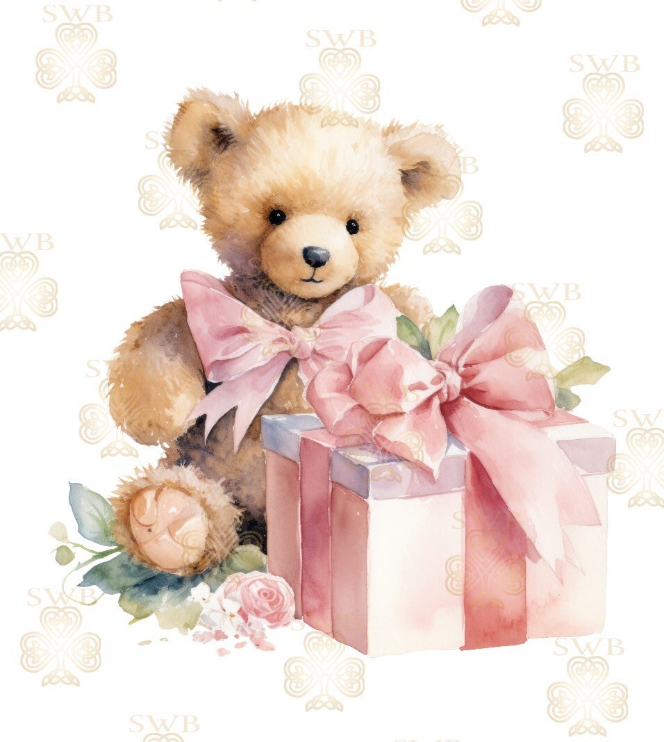 DTF or UVDTF Print -Teddy #31