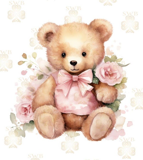 DTF or UVDTF Print -Teddy #32