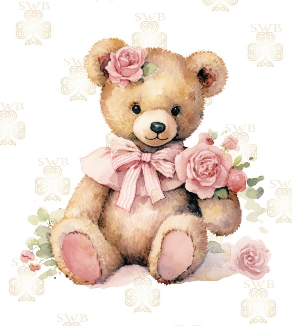 DTF or UVDTF Print -Teddy #33