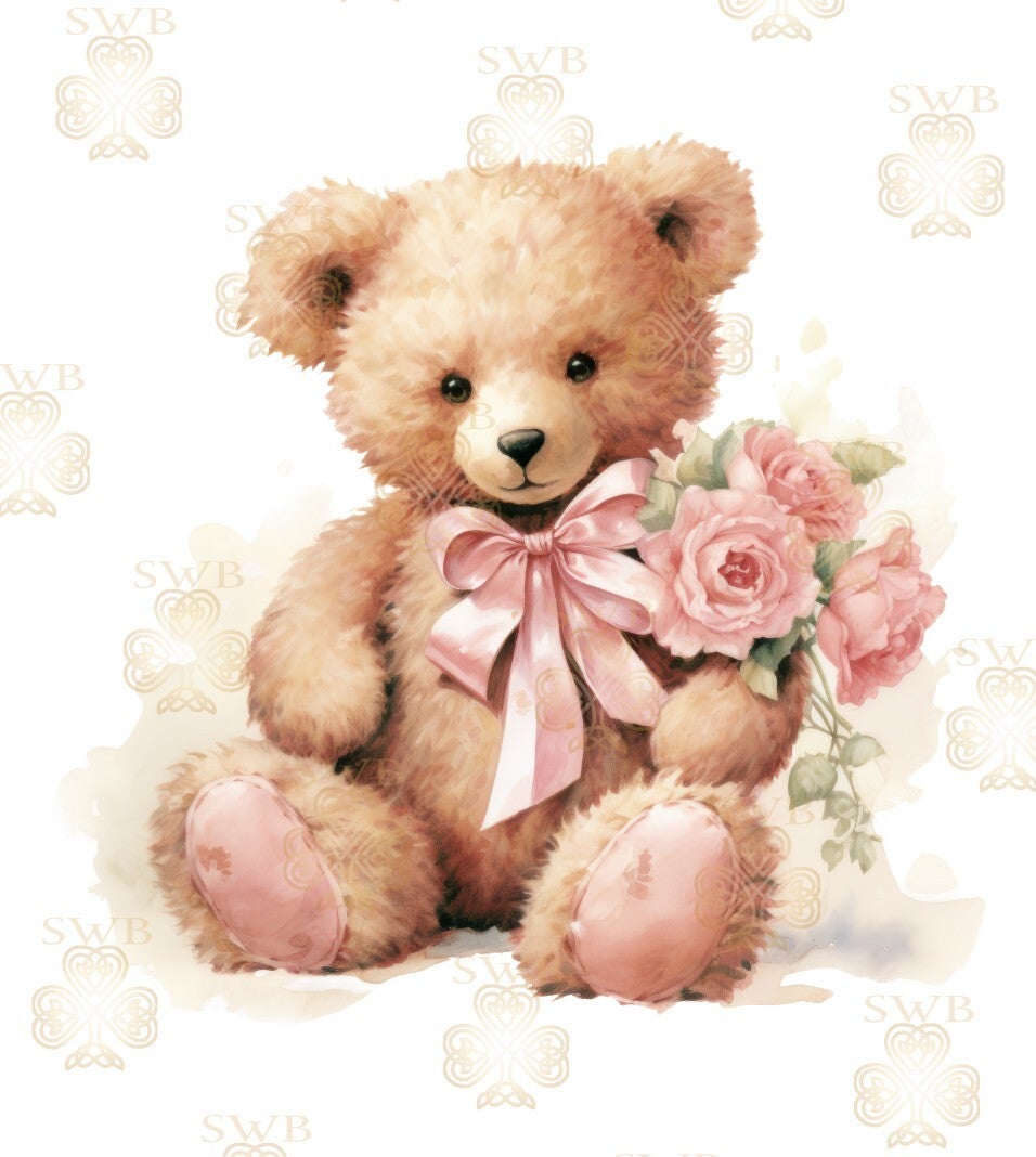 DTF or UVDTF Print -Teddy #36