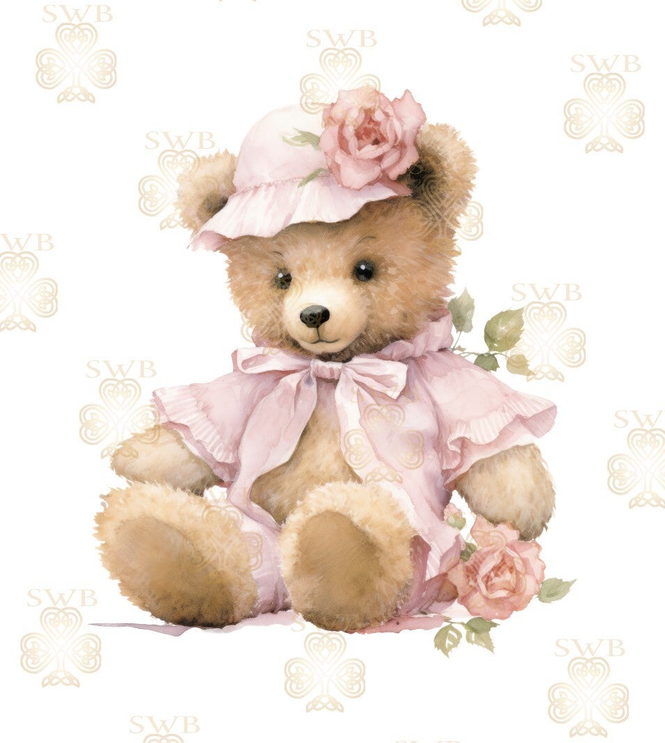 DTF or UVDTF Print -Teddy #37