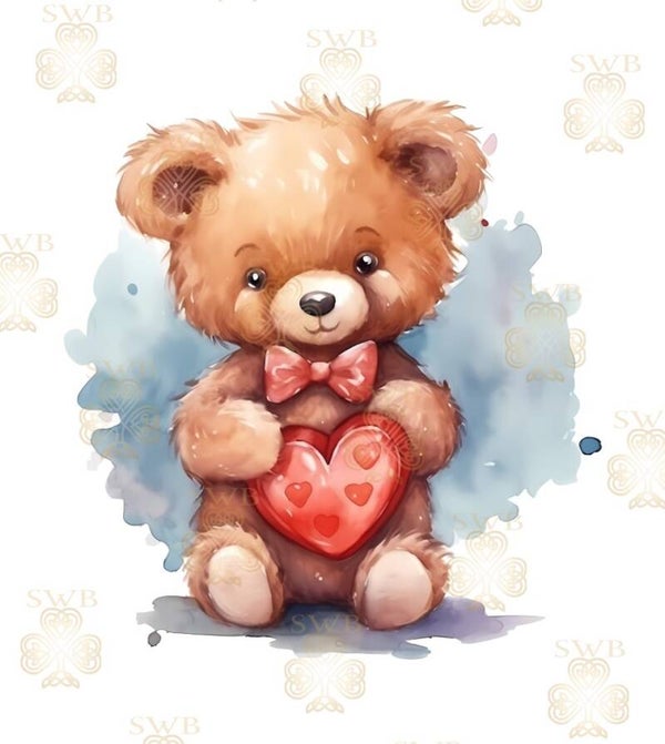 DTF or UVDTF Print -Teddy #4