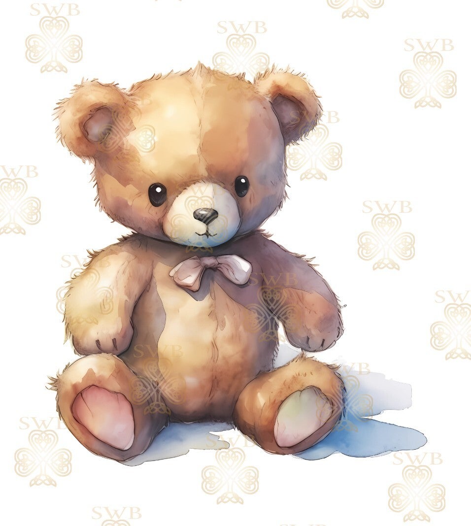 DTF or UVDTF Print -Teddy #5