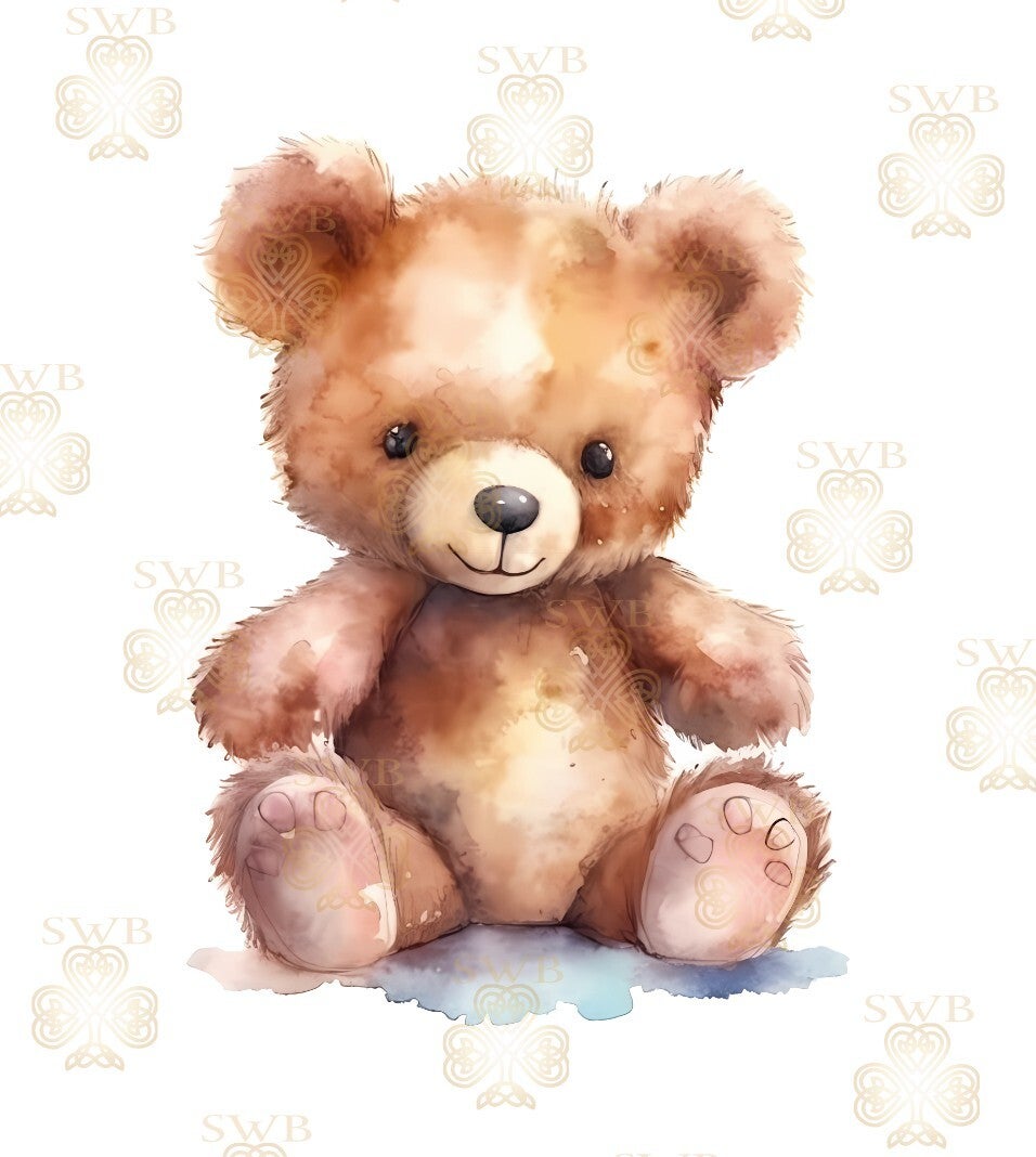 DTF or UVDTF Print -Teddy #9