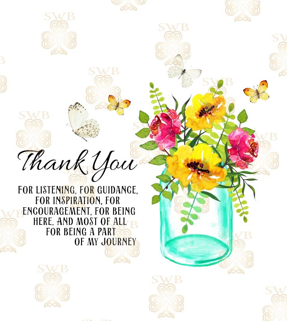 DTF or UVDTF Print - Thank You #9