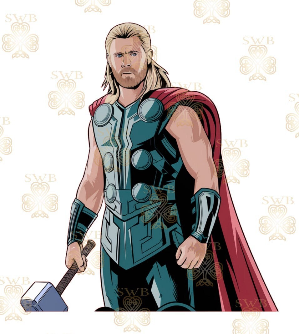DTF or UVDTF Print - Thor #1