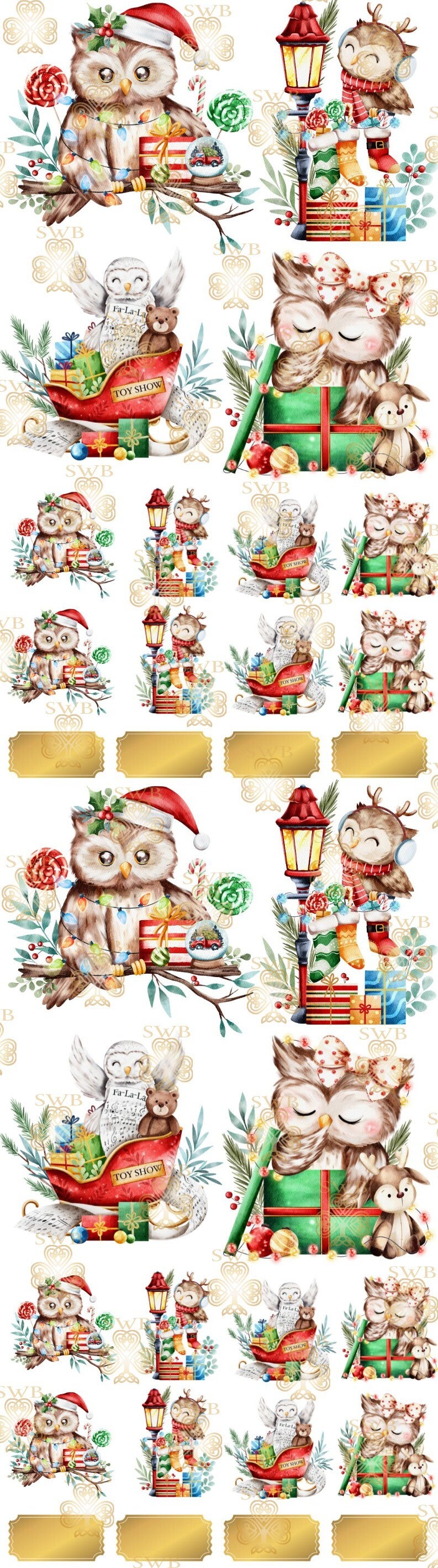 -Toy Show Gang Sheet -1 Meter