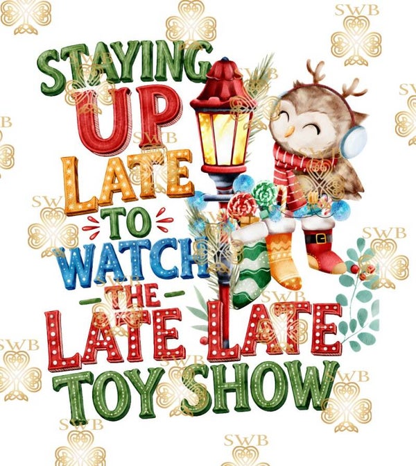 DTF or UVDTF Print -Toy Show #509