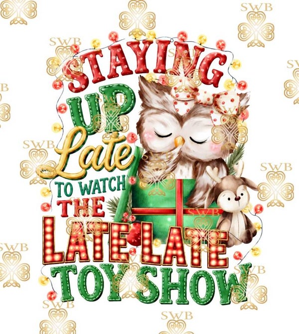 DTF or UVDTF Print -Toy Show #511