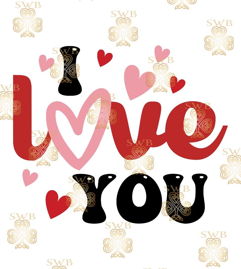 DTF or UVDTF Print -Valentines #7