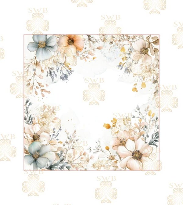 DTF or UVDTF Print -Wedding Watercolour #21