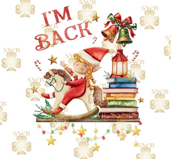 DTF or UVDTF Print - Elf #9