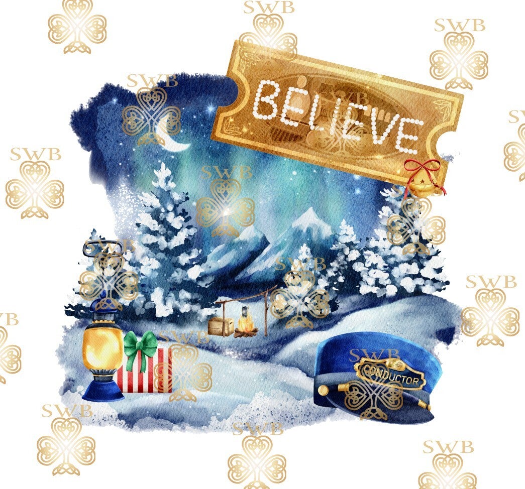 DTF or UVDTF Print - Polar Express #4