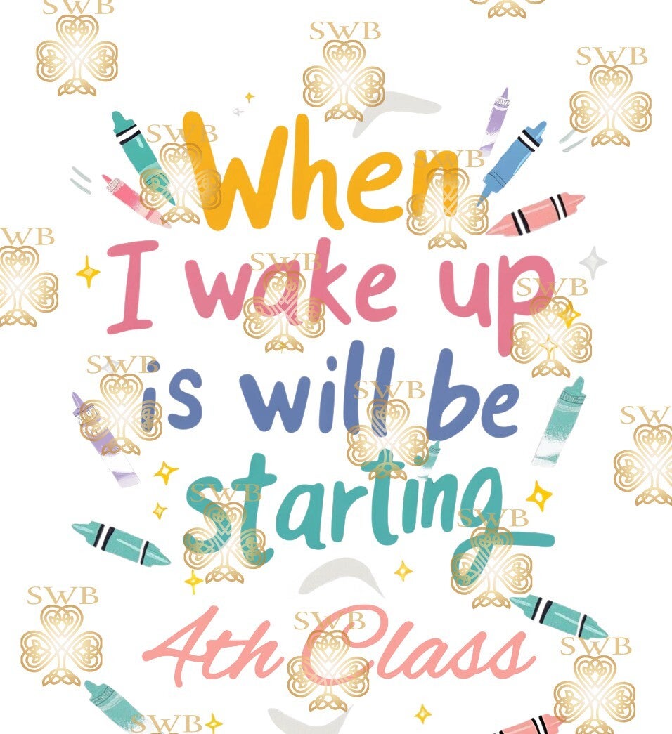 DTF or UVDTF Print - School #337