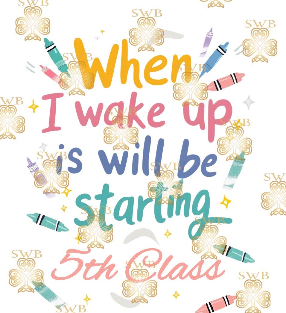 DTF or UVDTF Print - School #338