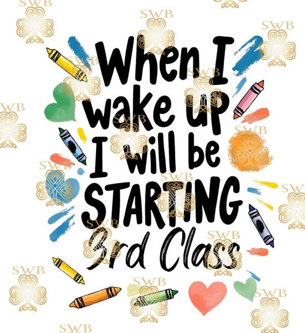 DTF or UVDTF Print - School #344