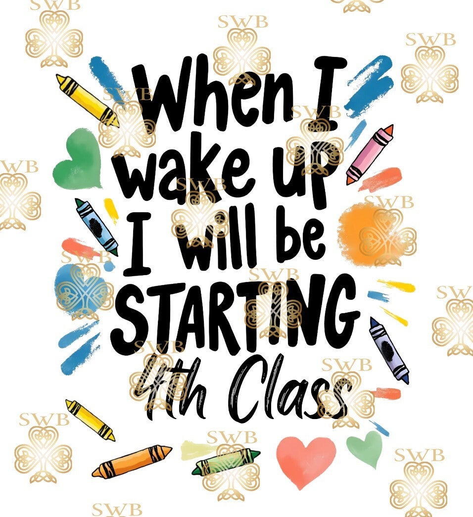 DTF or UVDTF Print - School #345