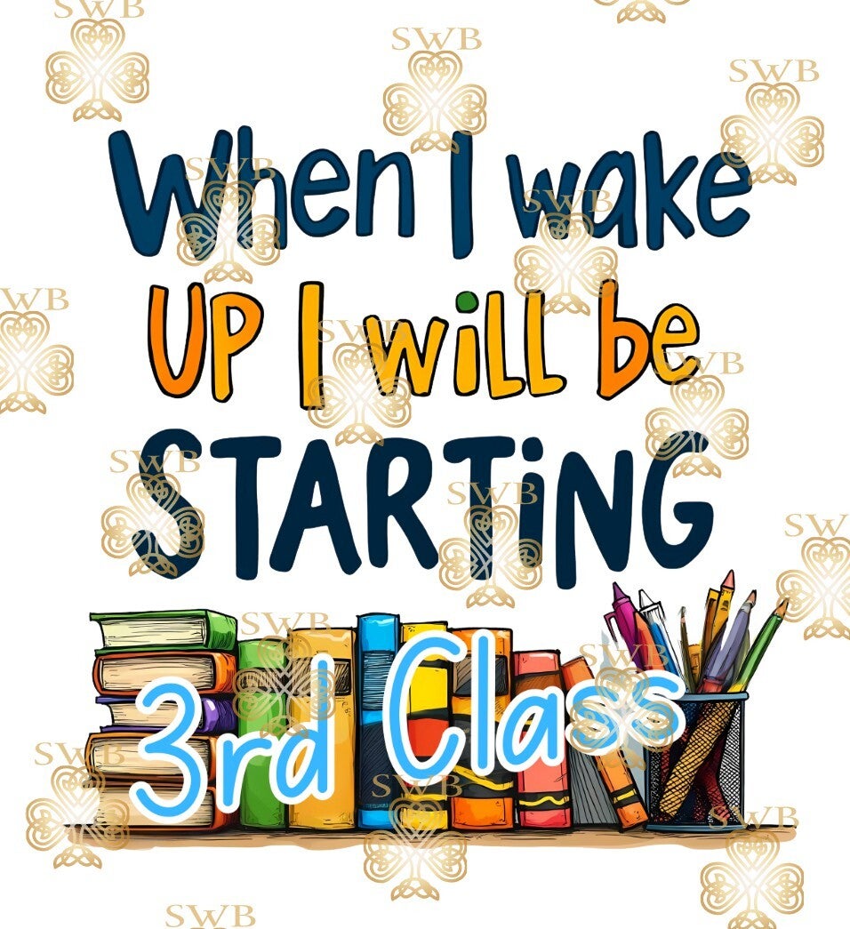 DTF or UVDTF Print - School #356