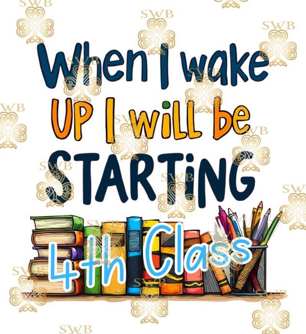 DTF or UVDTF Print - School #557