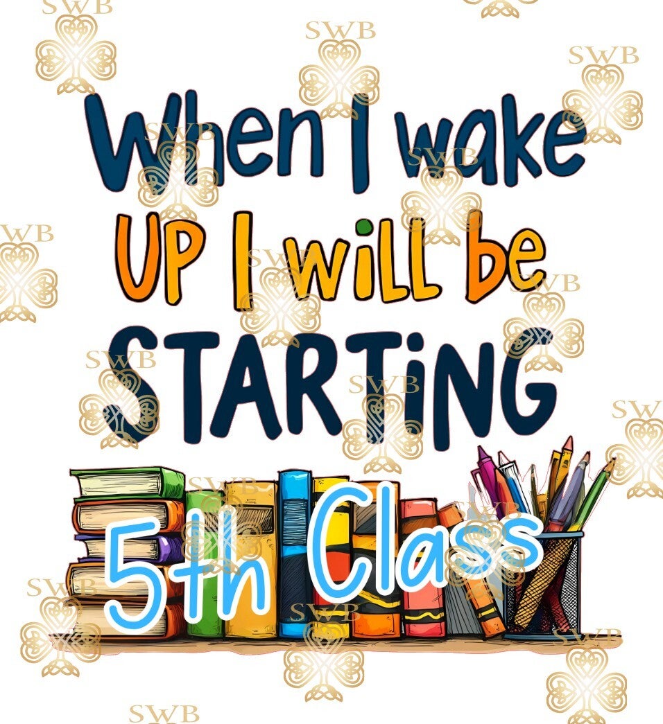 DTF or UVDTF Print - School #358