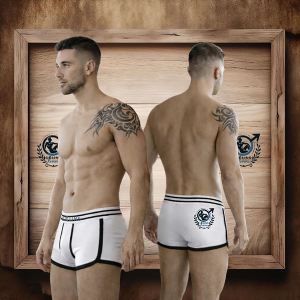 Boxer "maïdo" blanc