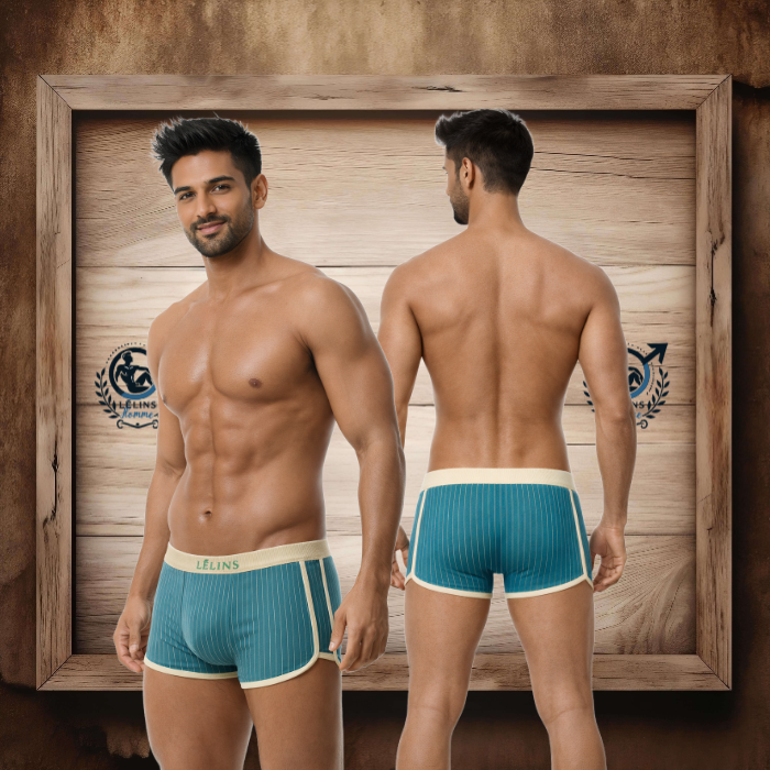 Boxer "sweet guy" vert foncé