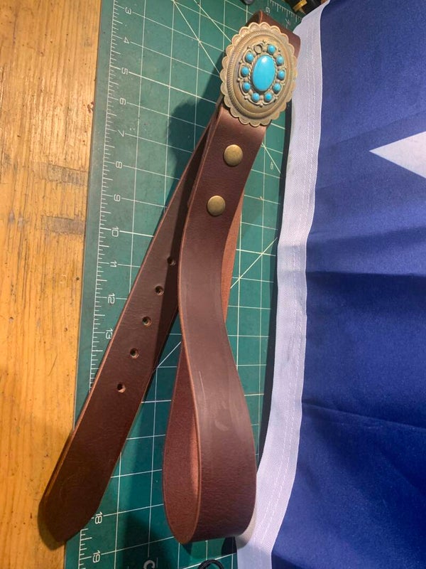Western Snap Popper Belt