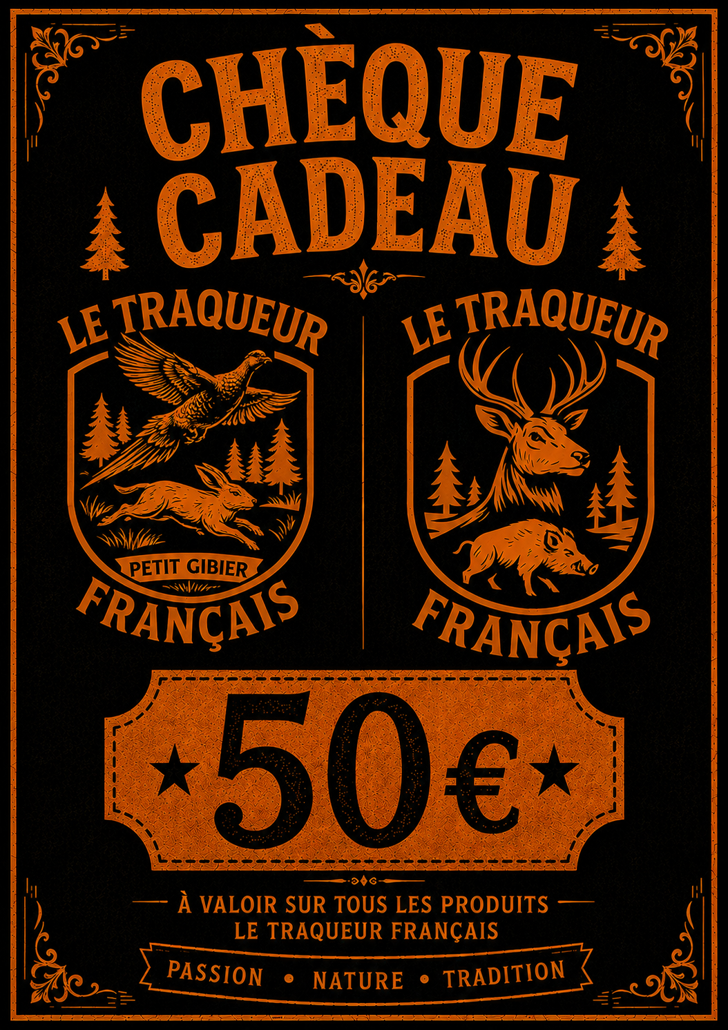 CHEQUE CADEAU