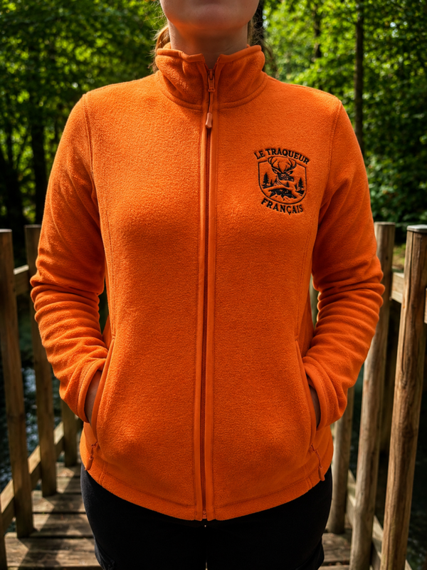 Veste polaire Femme orange
