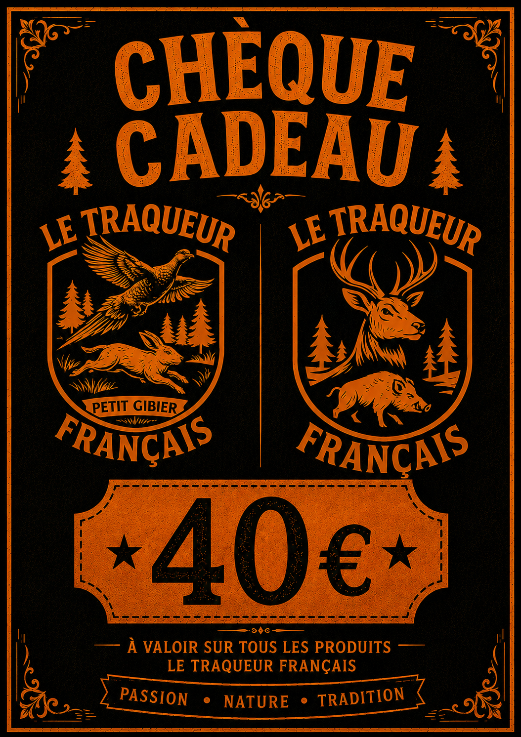 CHEQUE CADEAU