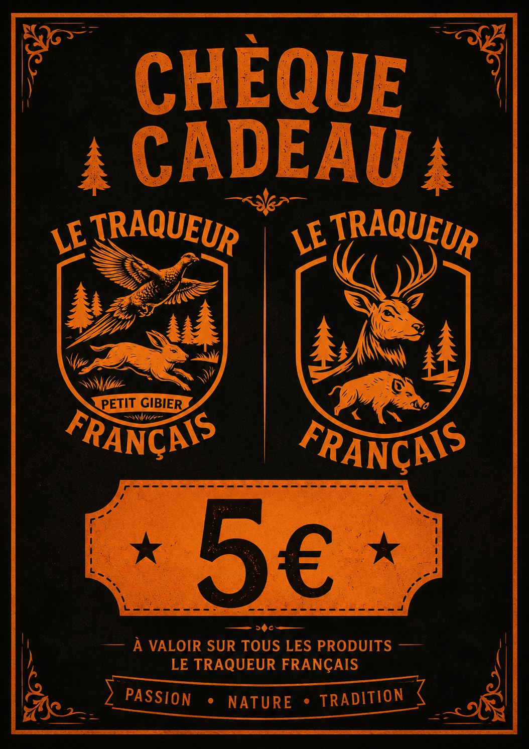 CHEQUE CADEAU