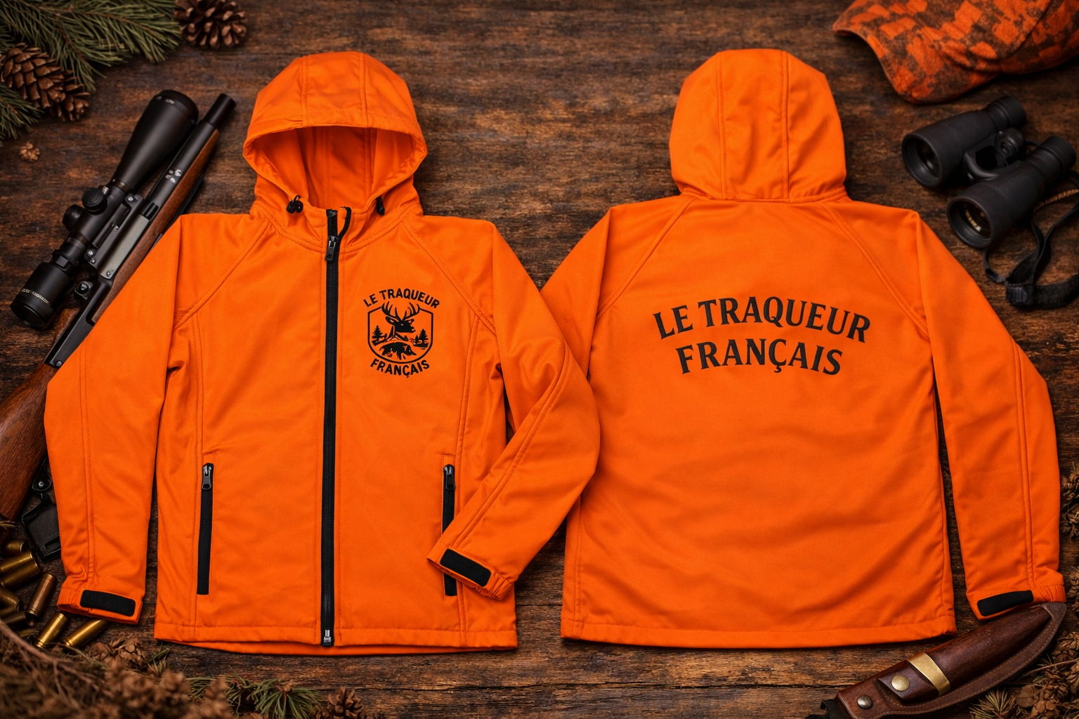 Veste Softshell orange