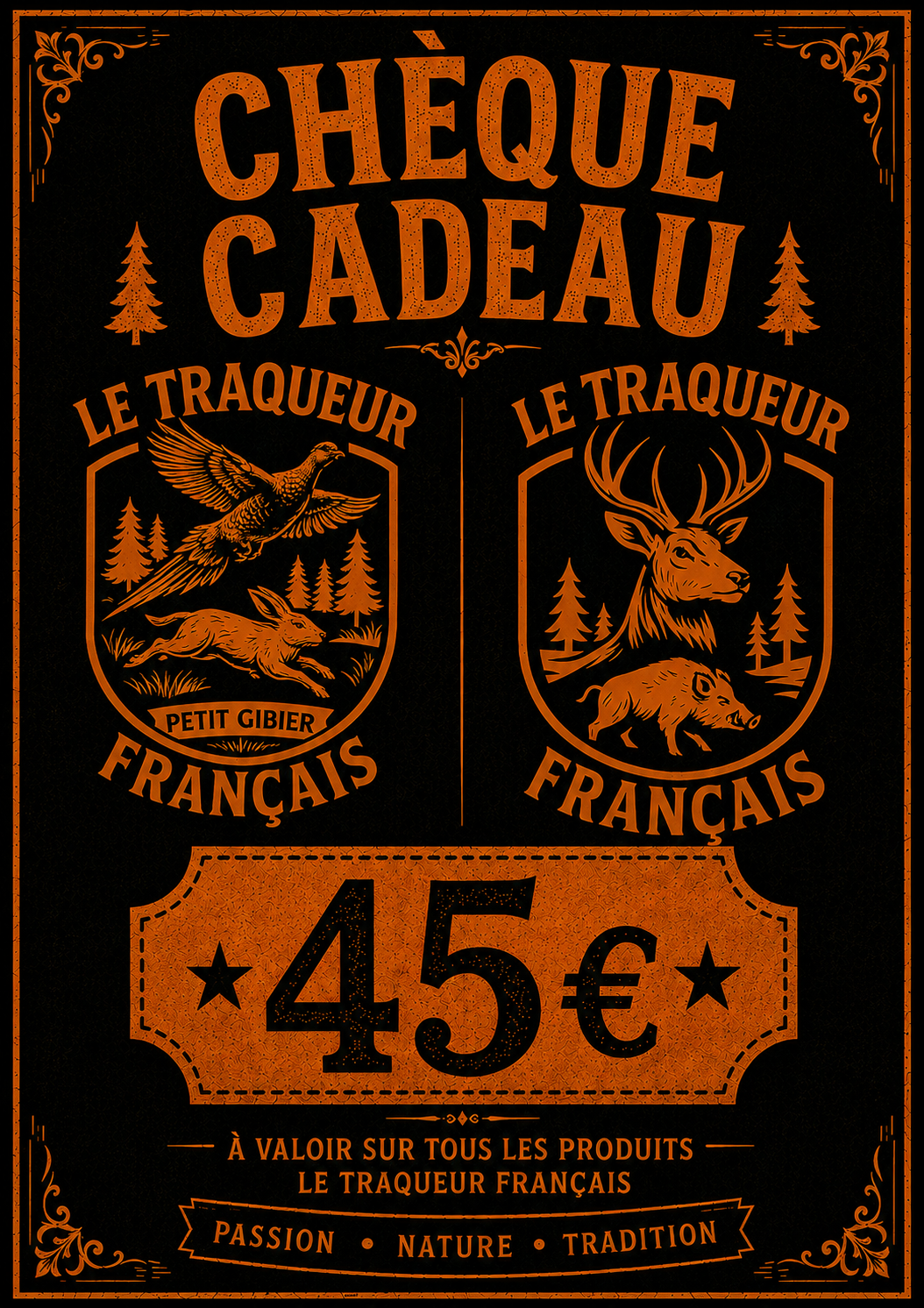 CHEQUE CADEAU
