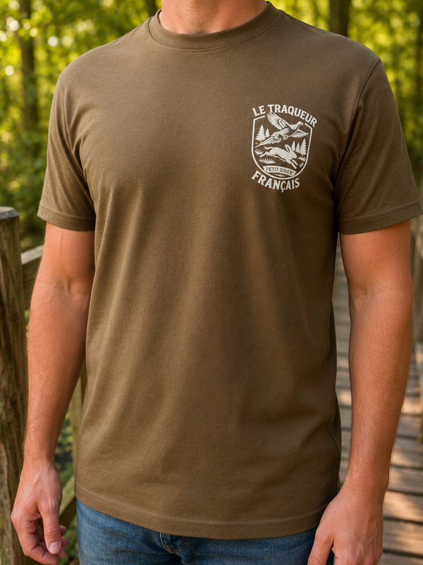 T-Shirt Kaki Petit Gibier