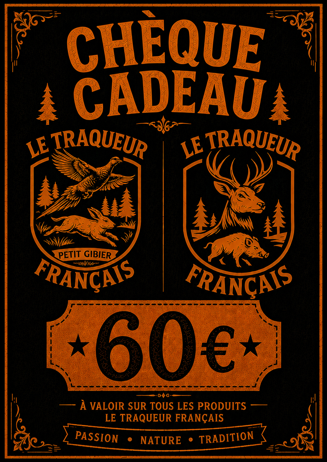 CHÈQUE CADEAU