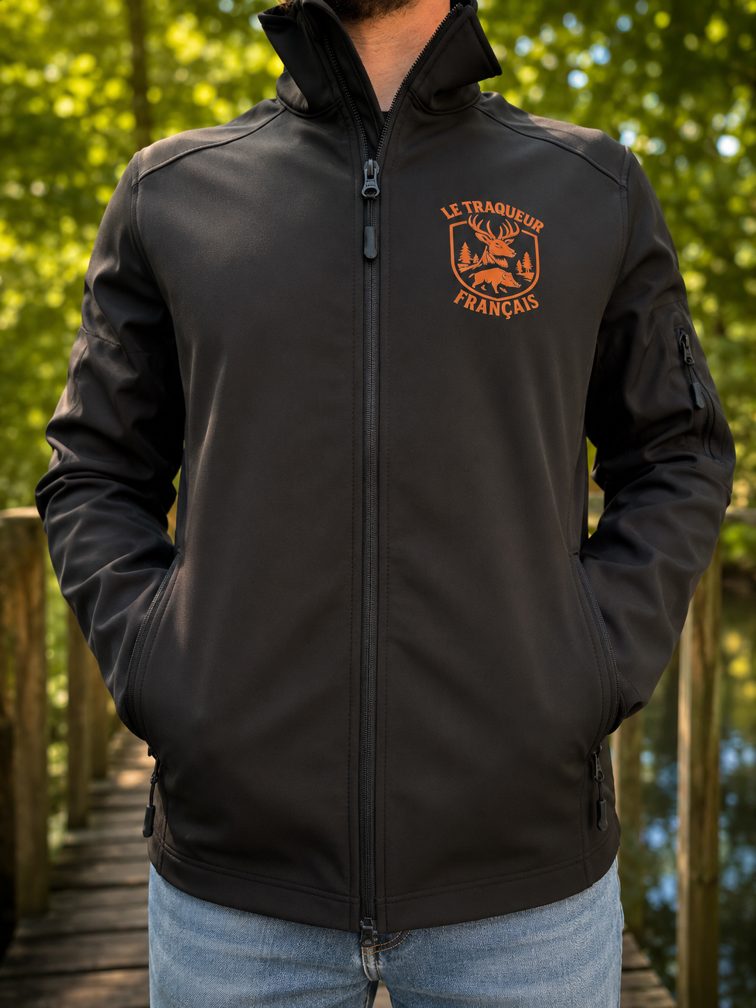 Veste softshell Noir
