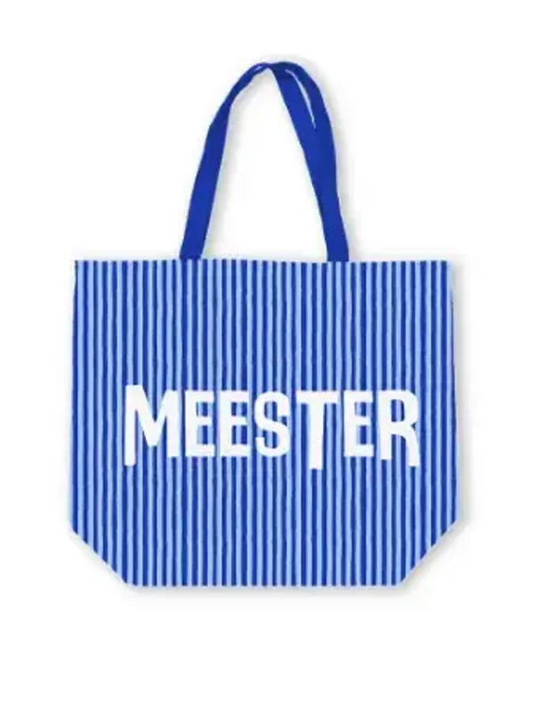 Canvas tas - meester