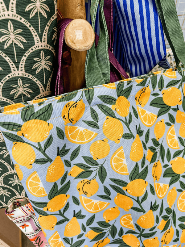 Canvas tas - lemons
