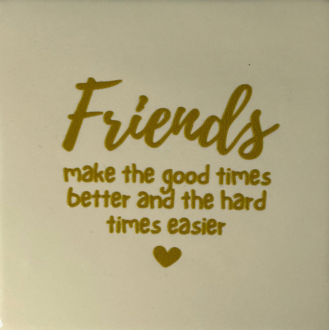 Quote tegel - friends