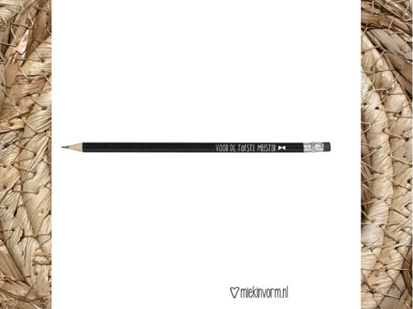 Potlood - voor de tofste meester