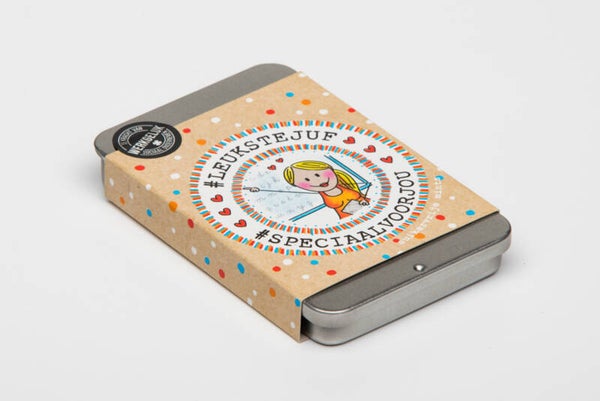 Blikjes smintjes - leukste juf