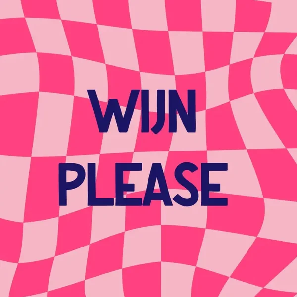 Tegeltje - wijn please