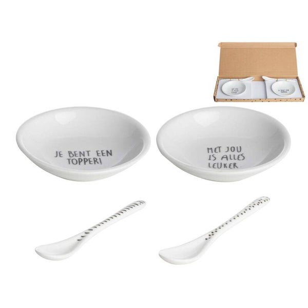 Kadootje door de brievenbus - theeset met jou is alles en leuker, je bent een topper