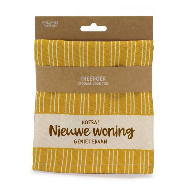 Theedoek - nieuwe woning