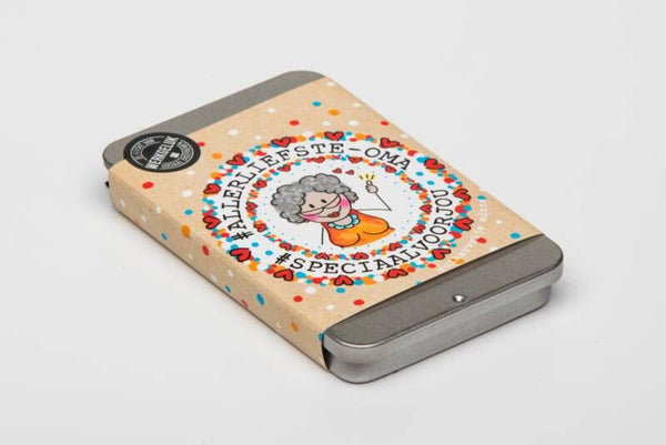 Blikje smintjes - allerliefste oma