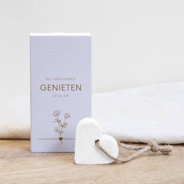 Little giftbox - lekker genieten lieve juf