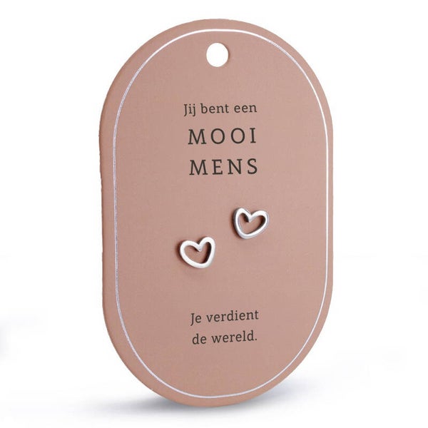 Oorbellen - zilver - mooi mens