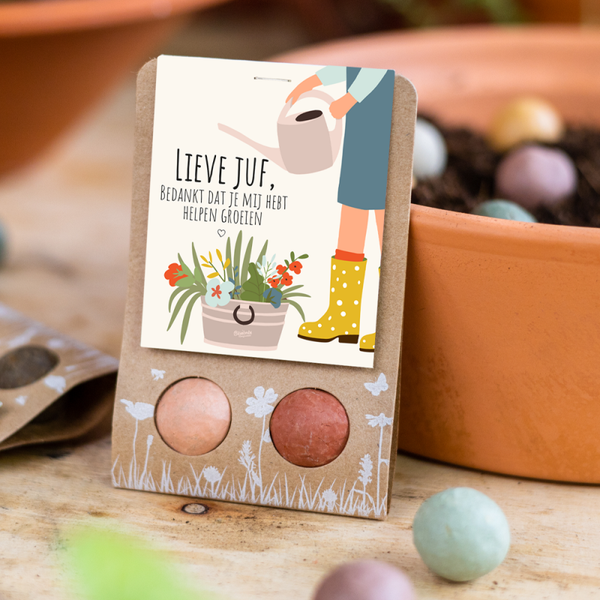 2 blossombs voor de juf