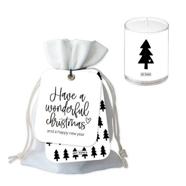 Wens kaarsje - have a wonderful Christmas